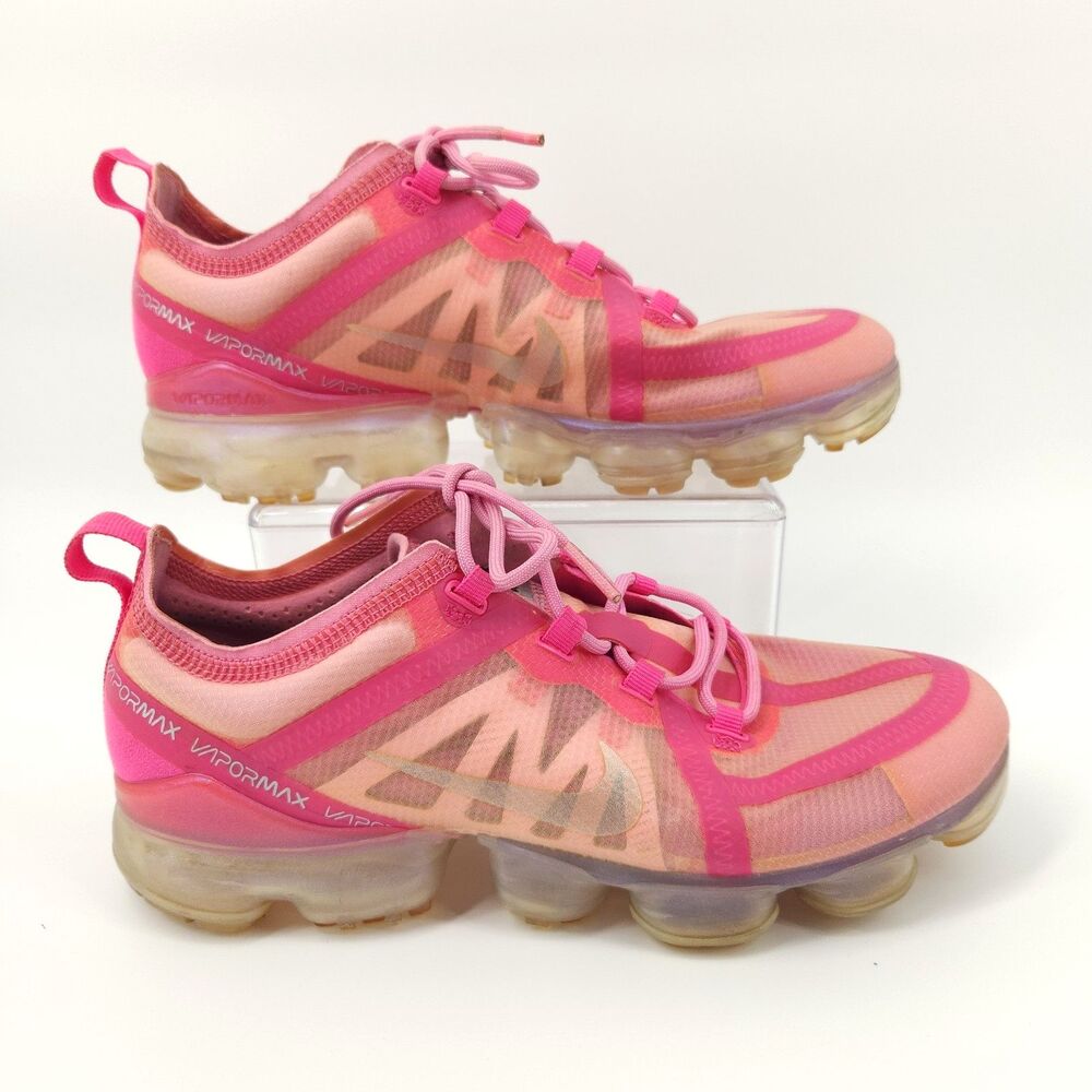 Nike Air VaporMax Shoes Womens Size 9 Pink Athletic Running